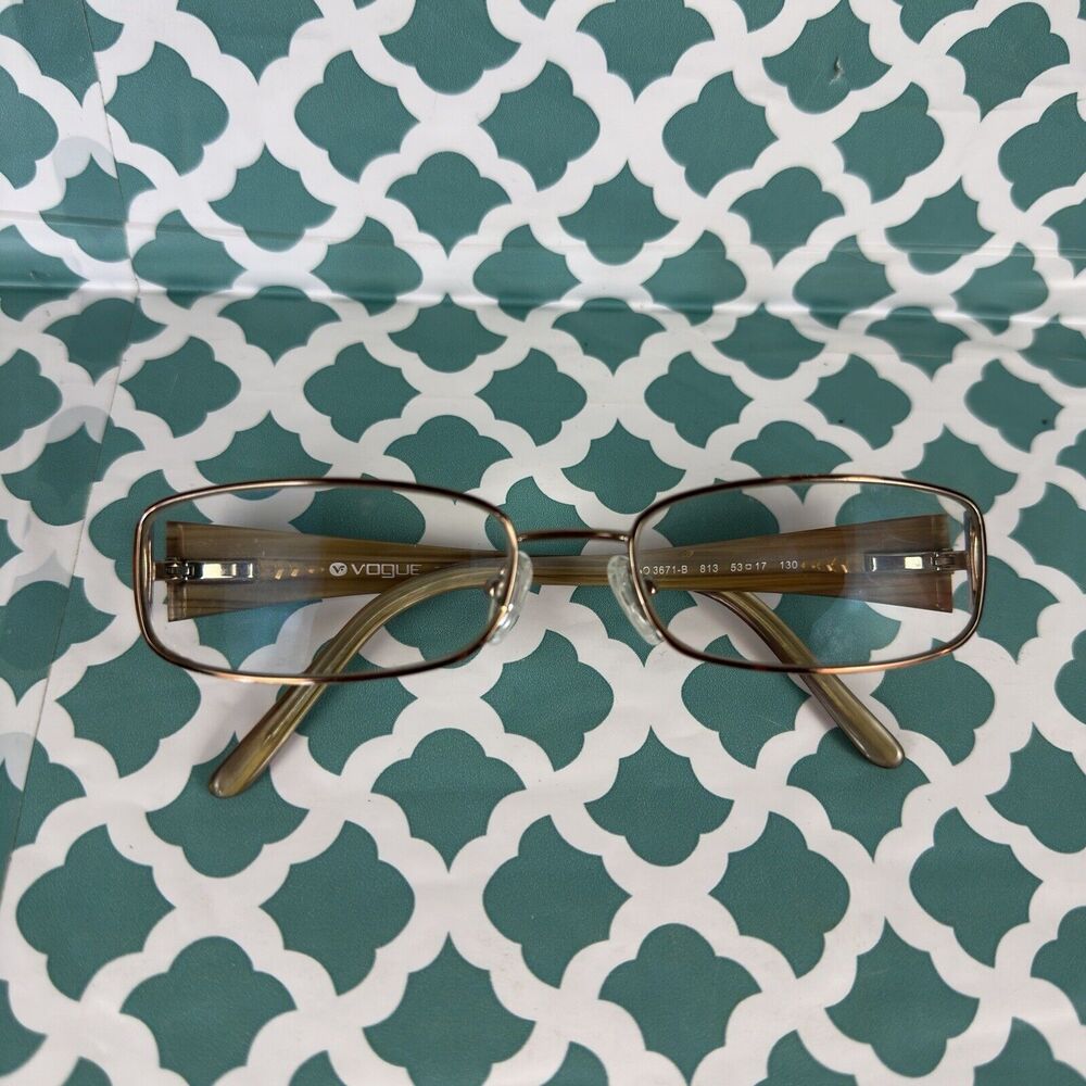 Vogue Eyeglasses‎ Frames VO 3671-B 813  Maroon Brown Rectangular 53-17-130